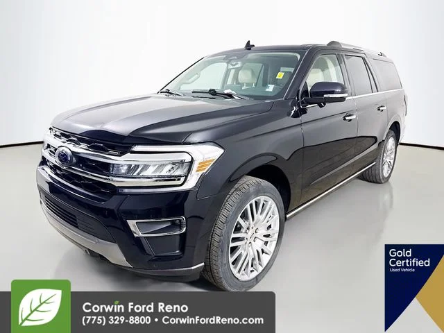 Used 2024 Agate Black Metallic Ford Limited image 4