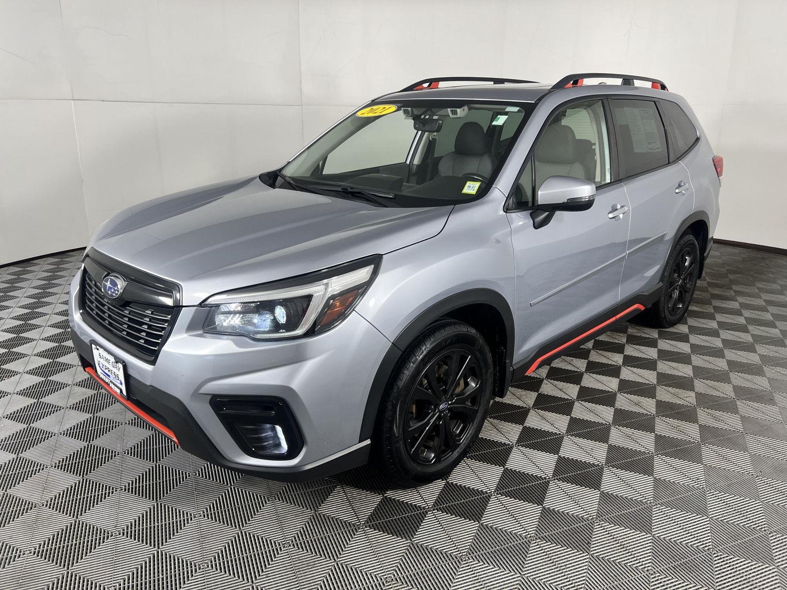 Used 2021 Ice Silver Metallic Subaru Sport image 18