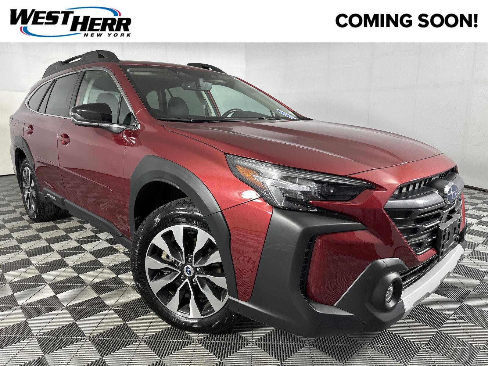 Used 2024 Crimson Red Pearl Subaru Limited image 1