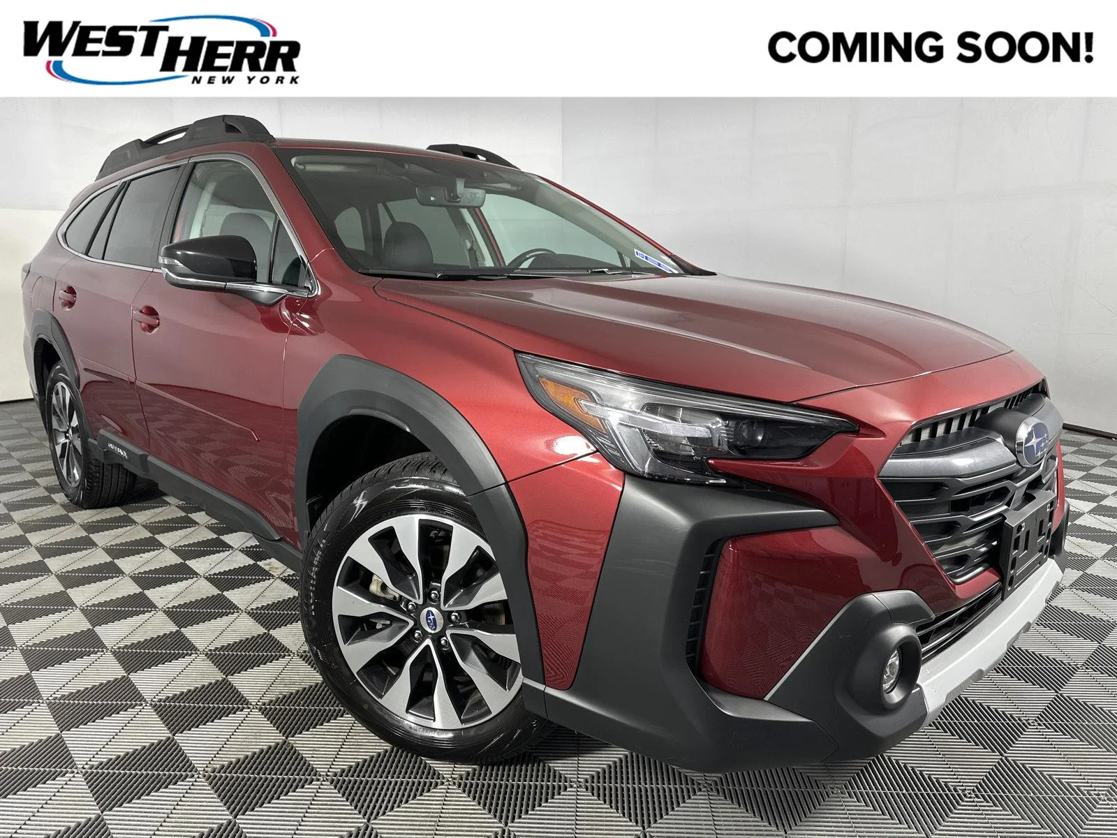 Used 2024 Crimson Red Pearl Subaru Limited image 1