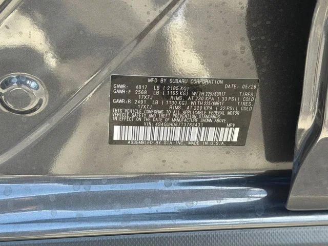 New 2026 MAGNETITE GRAY PEARL Subaru Premium image 25