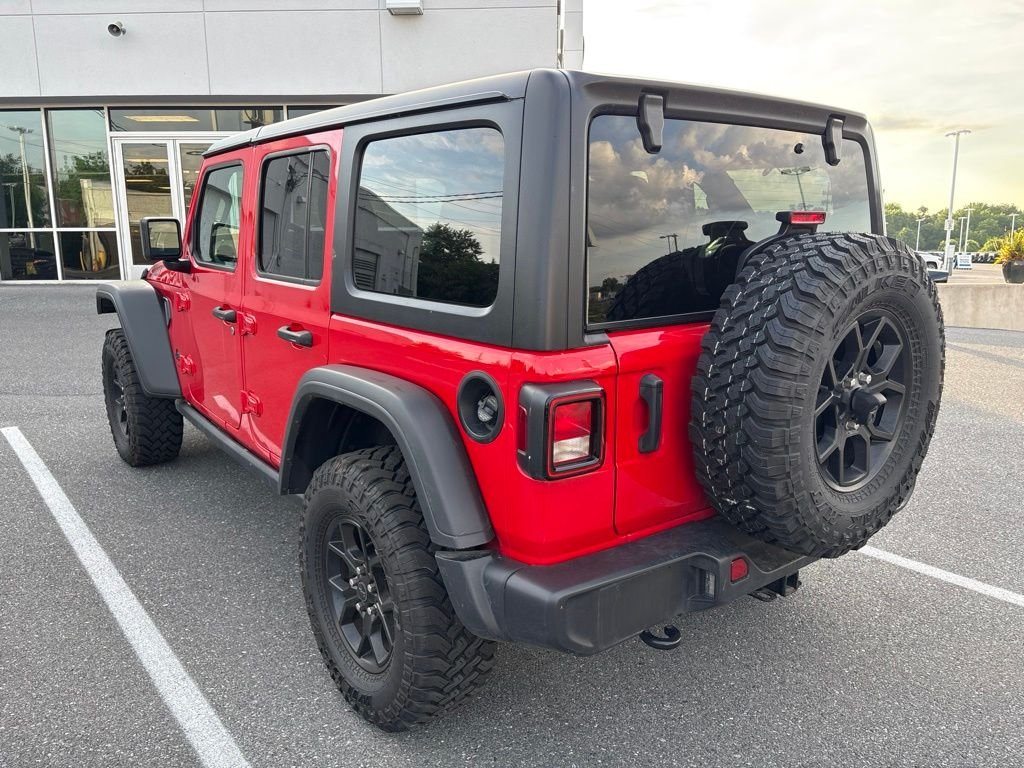 Used 2025 Red Jeep Willys image 8
