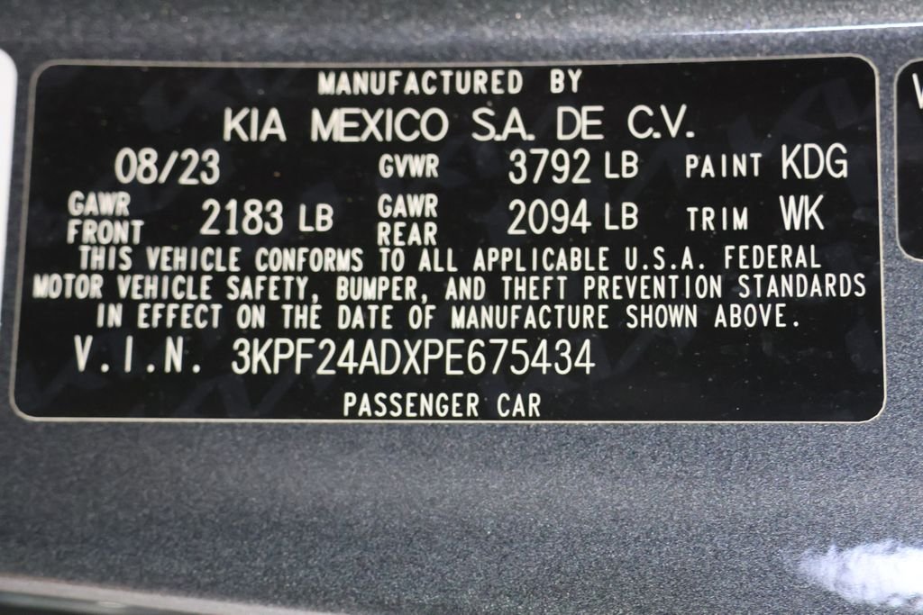 Used 2023 Gray Kia LXS image 26