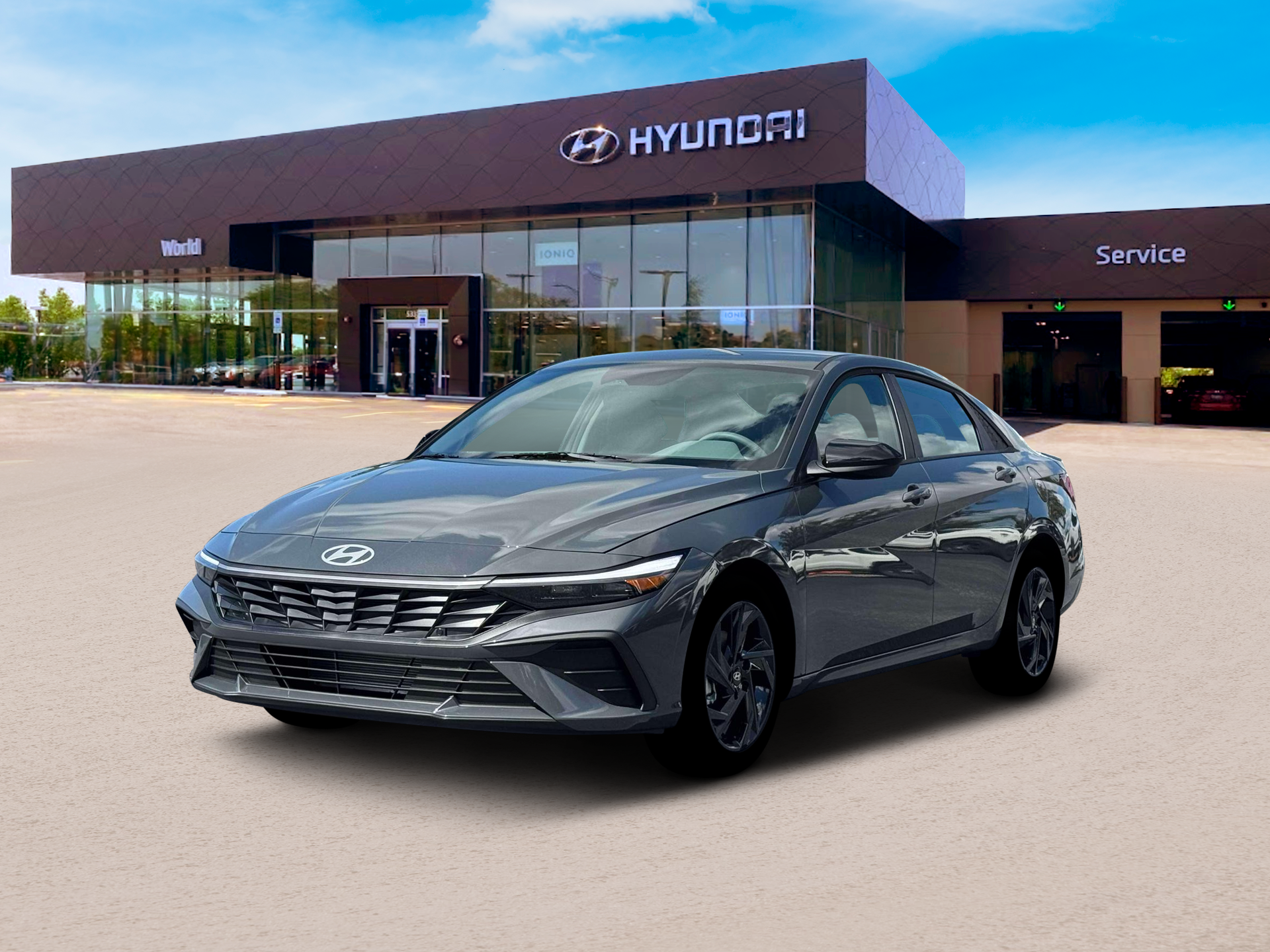 New 2026 Ecotronic Gray Hyundai SEL Sport image 1