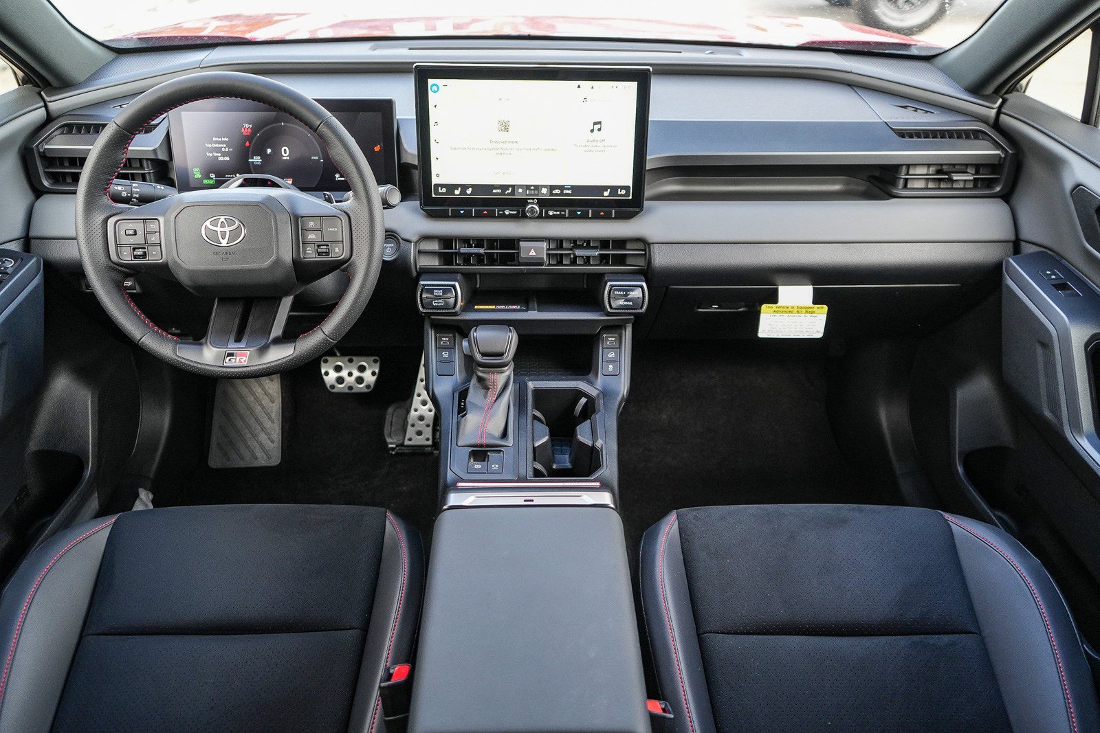 New 2026 Supersonic Red with Midnight Black Metallic roof <sup>1</sup> Toyota  GR SPORT image 14