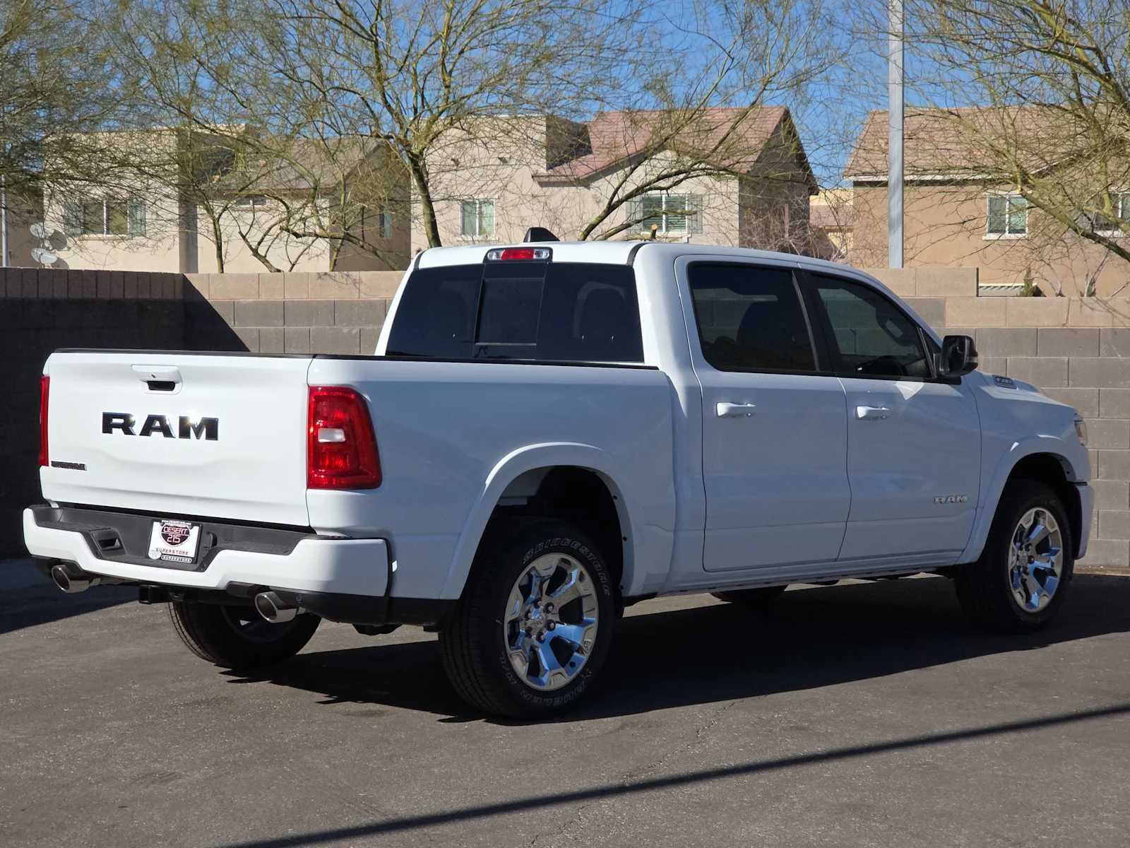 New 2026 Bright White Clear-Coat Exterior Paint RAM Big Horn image 8