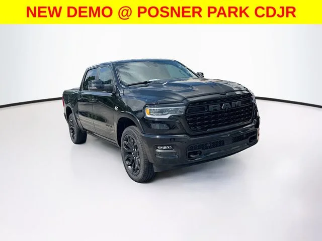 New 2026 Diamond Black Crystal Pearl-Coat Exterior Paint RAM Limited image 3
