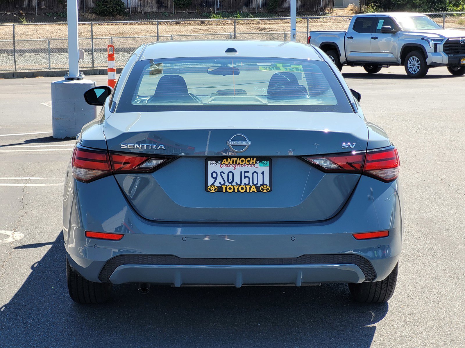 Used 2024 Atlantic Gray Metallic Nissan SV image 5