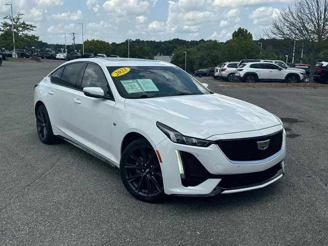 Used 2023 White Cadillac Sport image 2