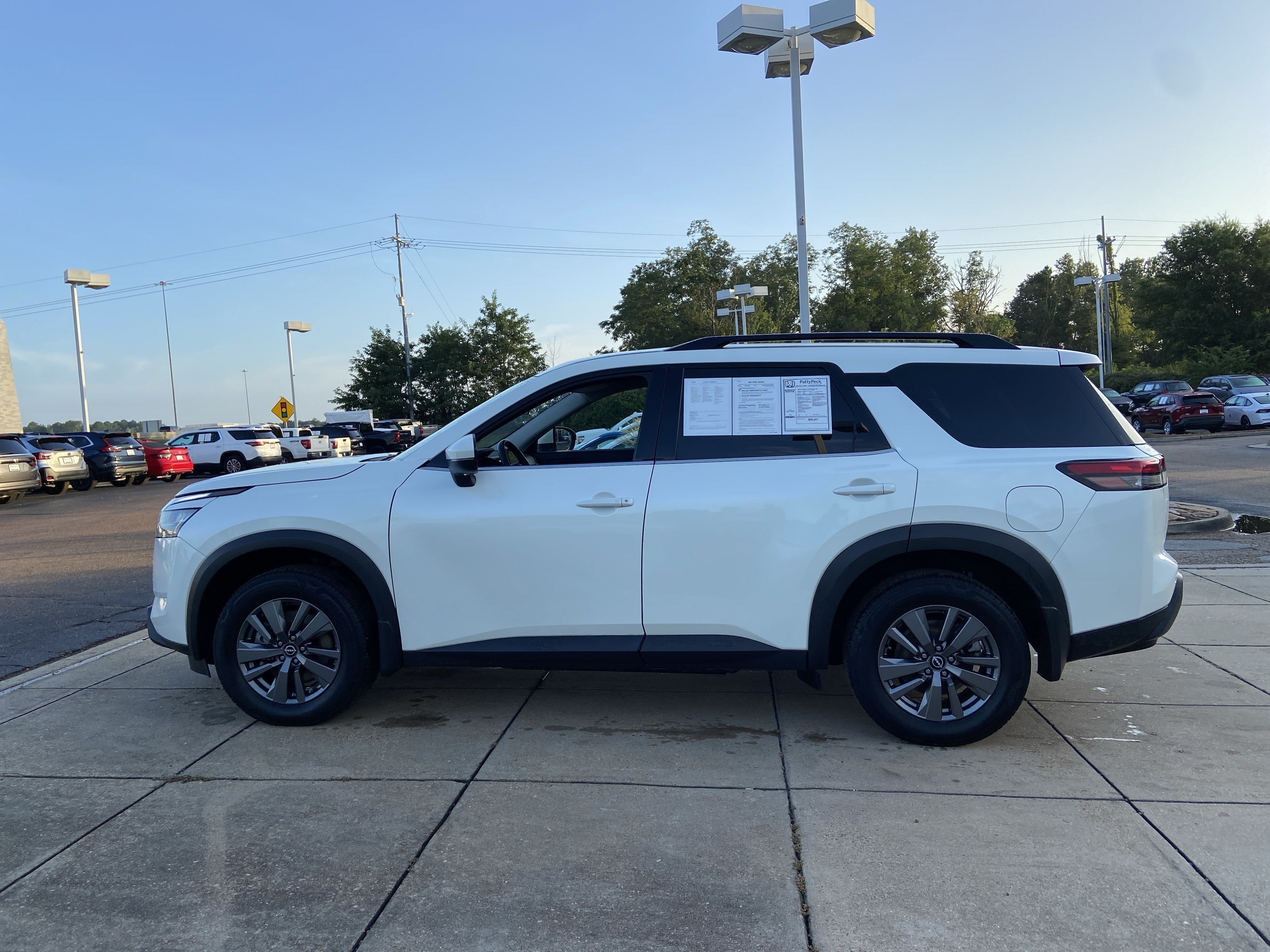 Used 2024 Pearl White Tricoat Nissan SV image 8