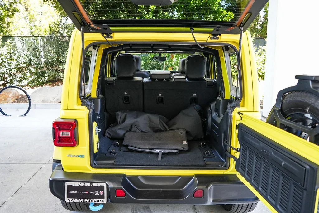 Used 2023 Yellow Jeep Sahara 4xe image 26