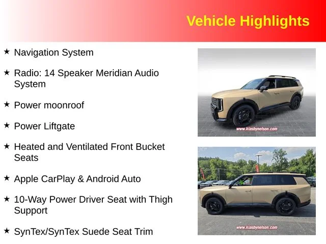 New 2027 Brown Kia X-Line SX Prestige image 3