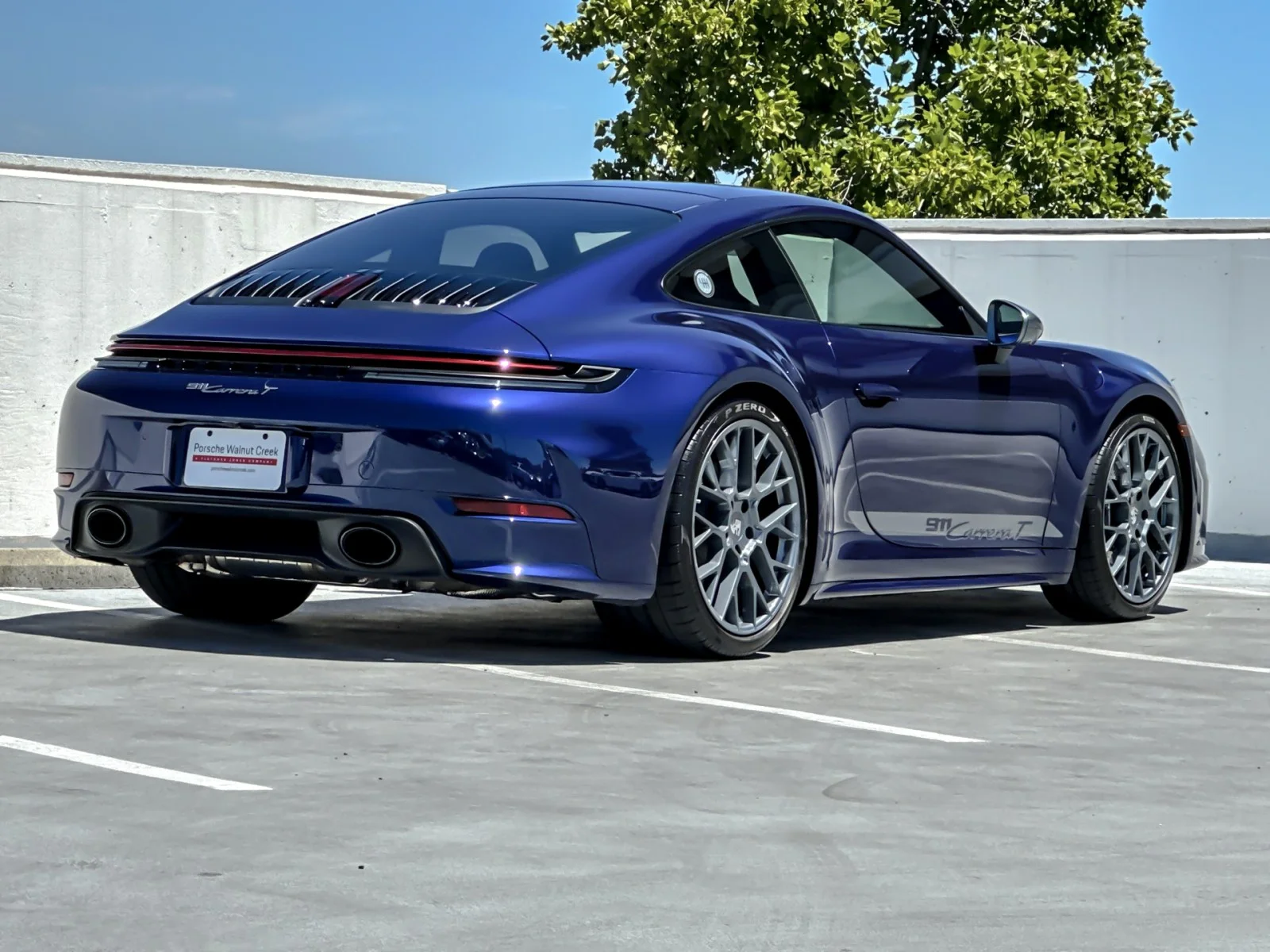 Used 2025 Gentian Blue Metallic Porsche Carrera T image 8