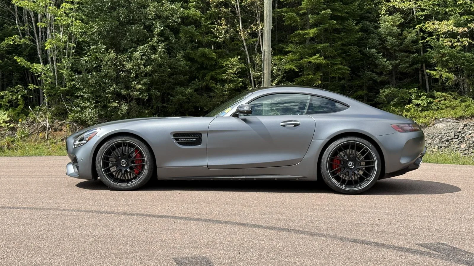 Used 2020 Grey Mercedes-Benz AMG GT C Coupe image 7