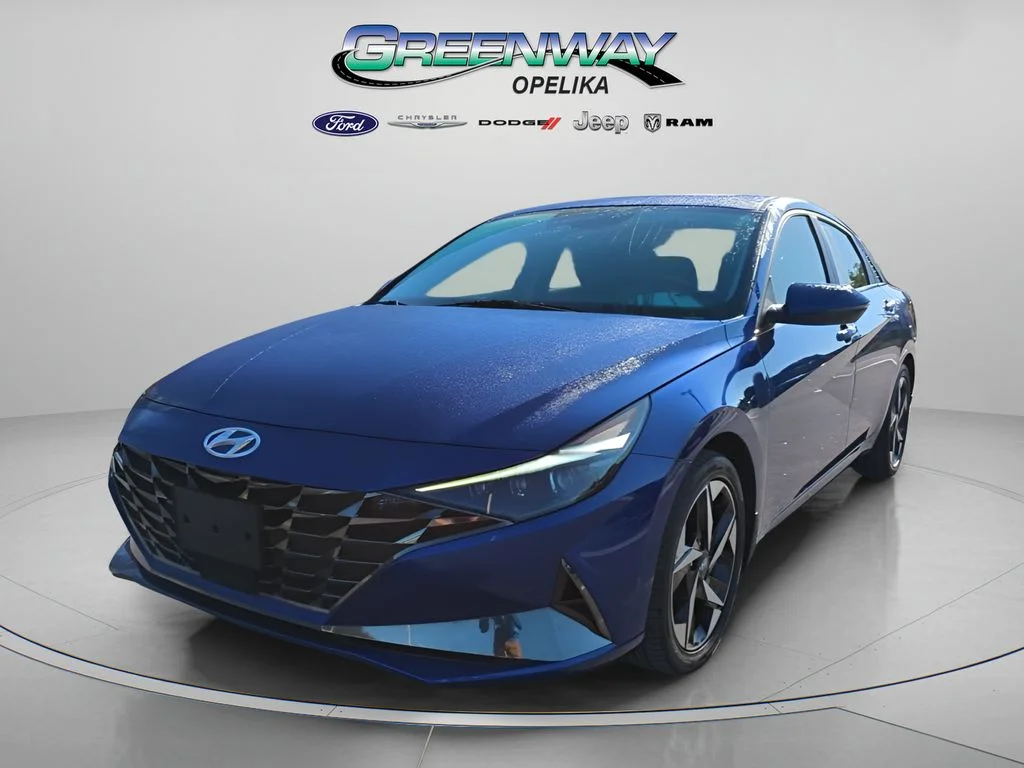 Used 2023 Intense Blue Hyundai Limited image 3