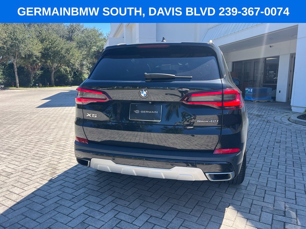 Used 2021 Black Sapphire Metallic BMW sDrive40i image 8