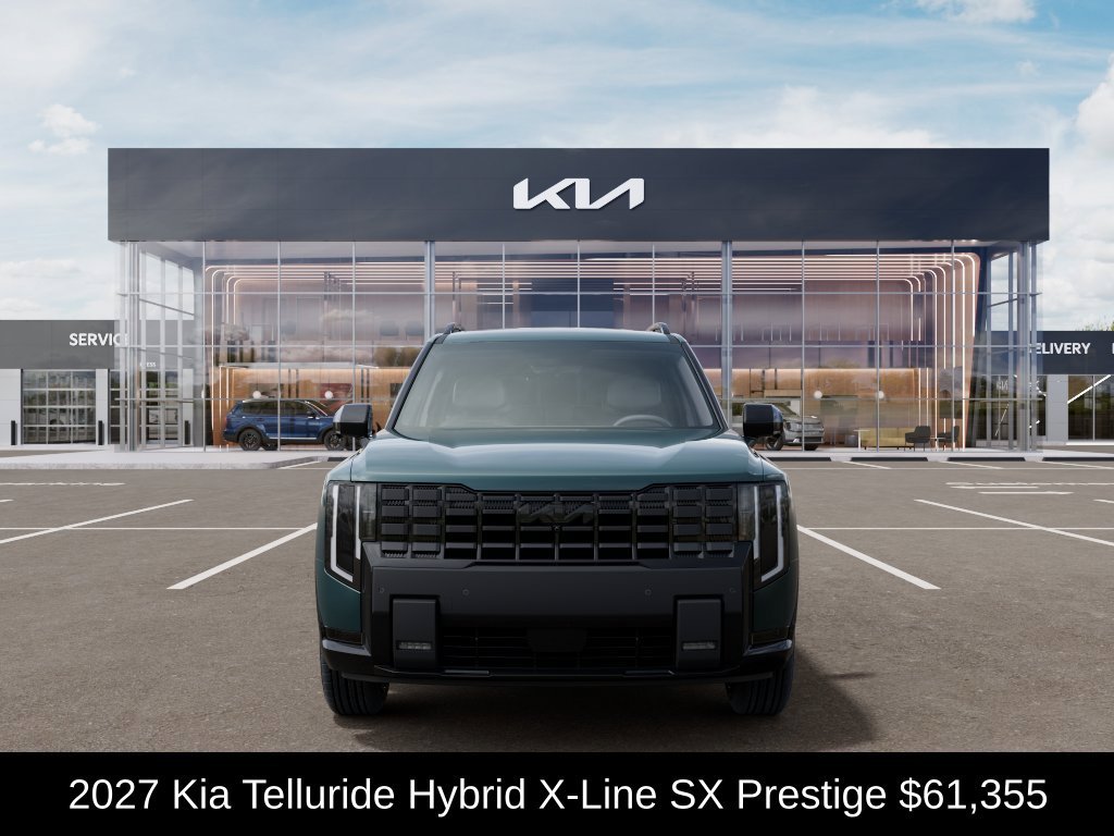 New 2027 Black Jade Green Kia X-Line SX Prestige image 3