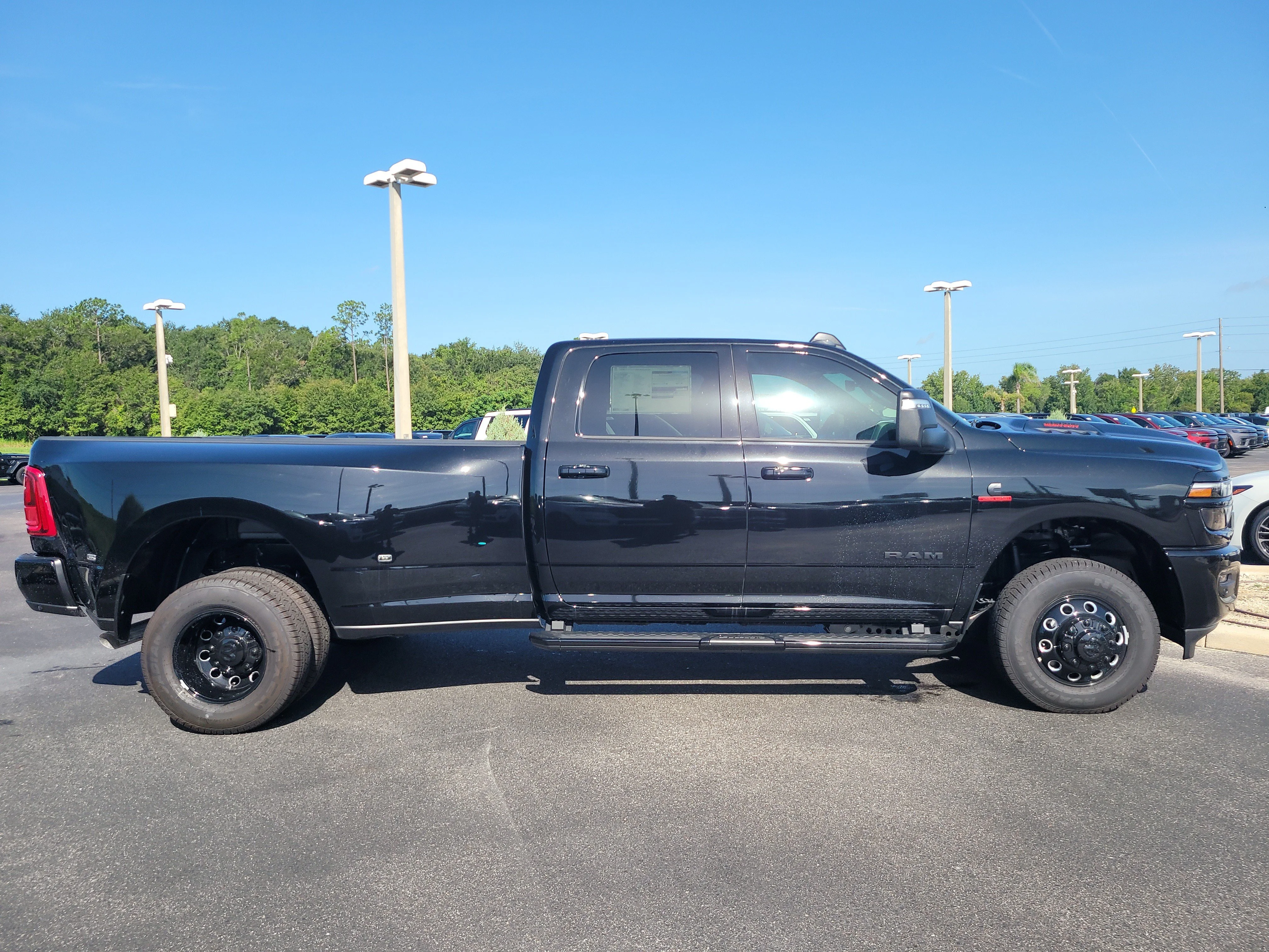 New 2026 Diamond Black Crystal Pearlcoat RAM Laramie image 5