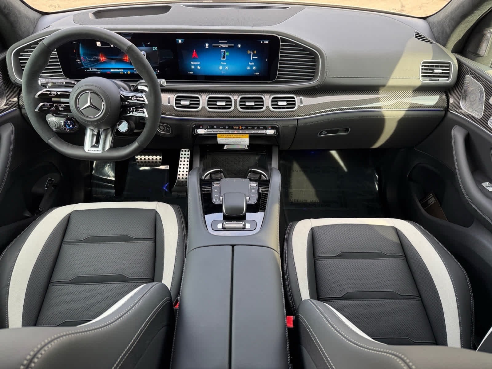 New 2026 MANUFAKTUR Alpine Grey Mercedes-Benz AMG® GLE 63 S image 12