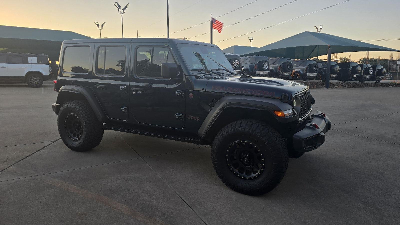 Used 2025 Fathom Blue Pearl Jeep Rubicon image 5