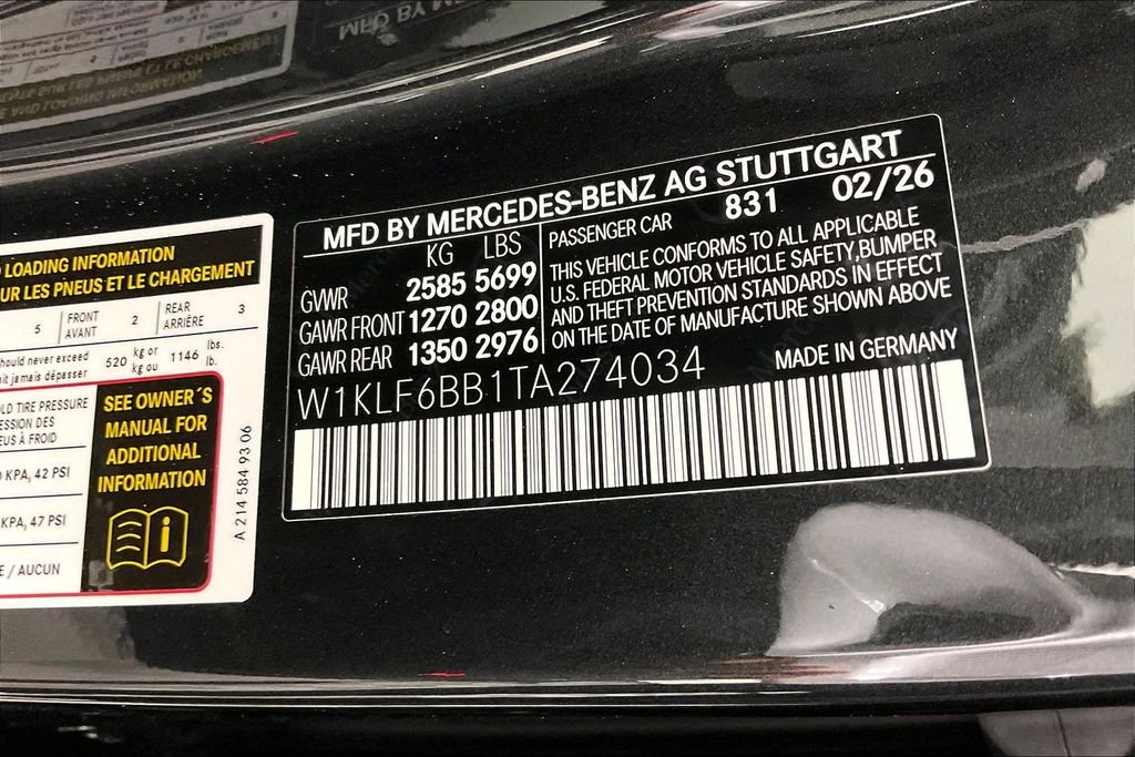 New 2026 Graphite Grey Metallic Mercedes-Benz E 450 image 12