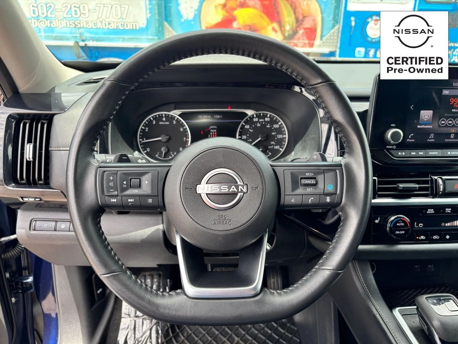 Used 2025 Deep Ocean Blue Pearl Nissan SV image 18
