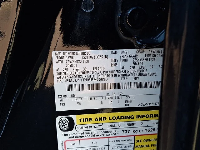 Certified Used 2021 Black Metallic Ford XLT image 28