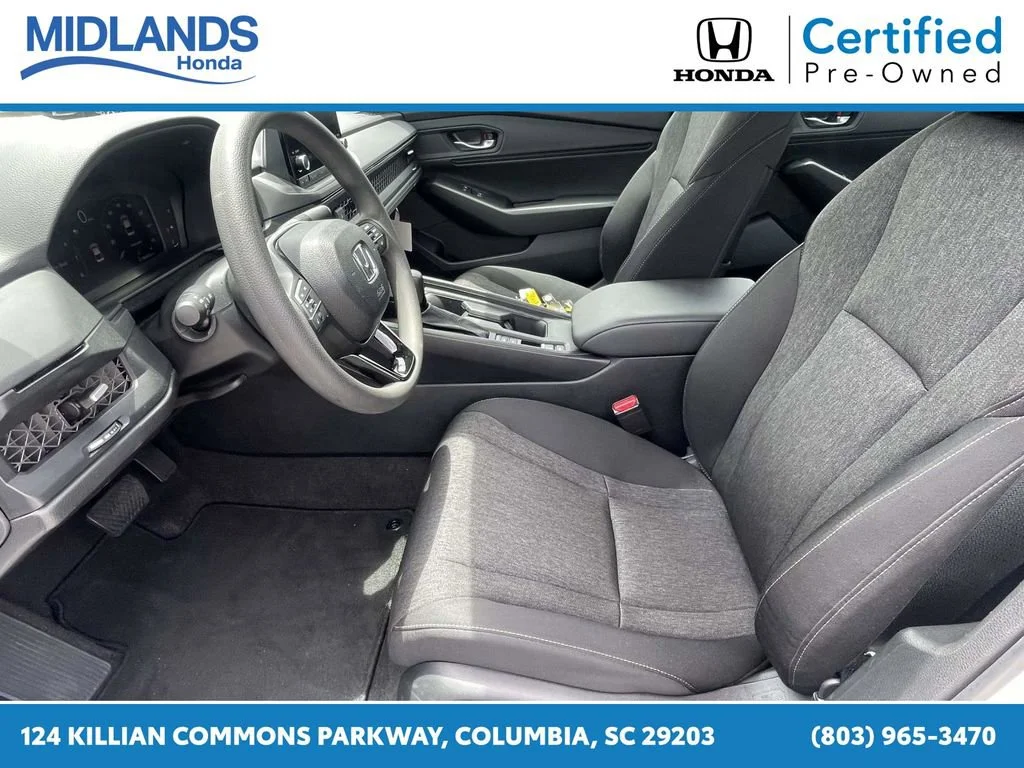 Certified Used 2025 Platinum White Pearl Honda 1.5T SE image 43