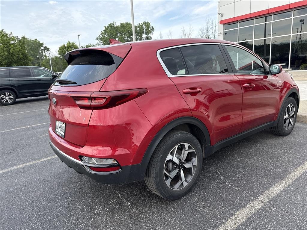 Used 2021 Hyper Red Kia LX image 2