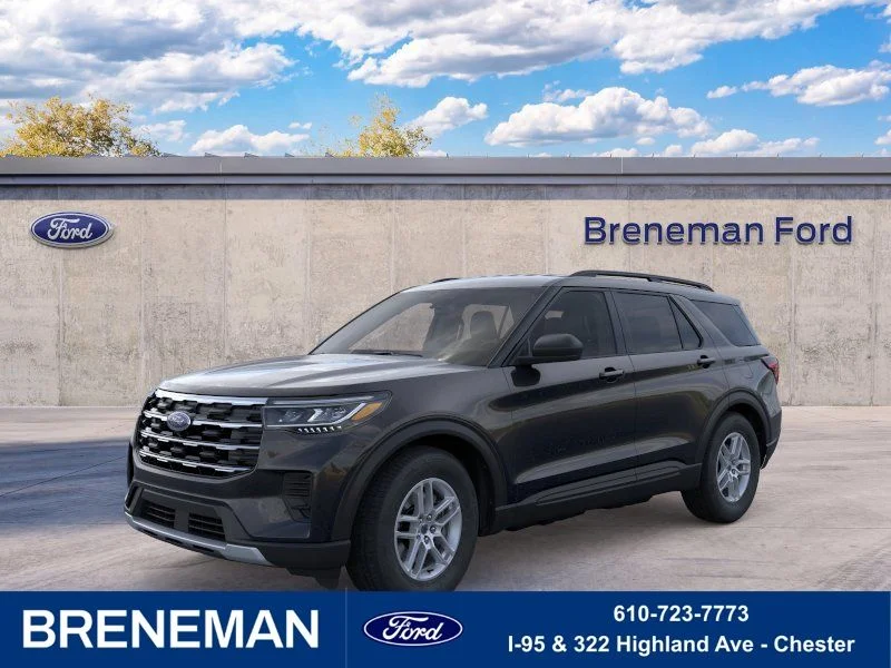 New 2026 Agate Black Metallic Ford Active image 1
