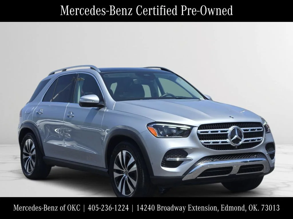 Certified Used 2024 Cirrus Silver Metallic Mercedes-Benz GLE 350 image 3