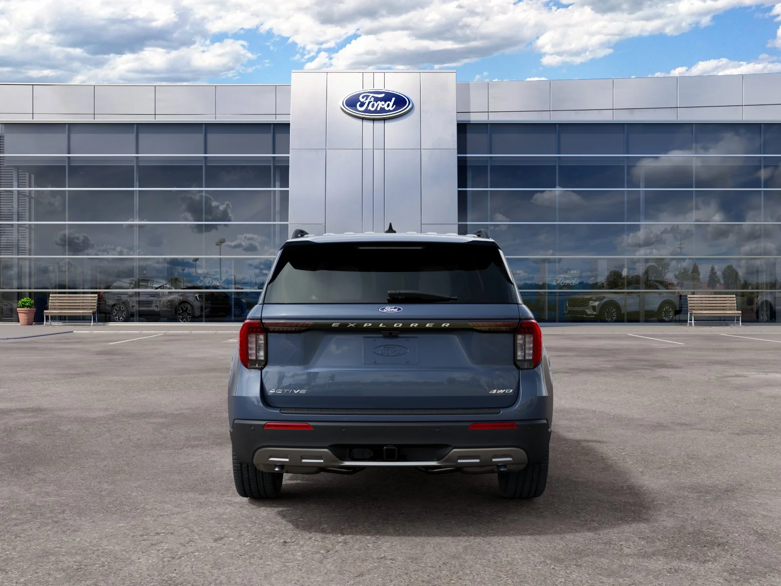 New 2027 Vapor Blue Metallic Ford Active image 30