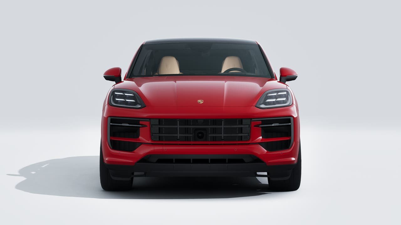 New 2026 Carmine Red Porsche E-Hybrid Coupe image 8