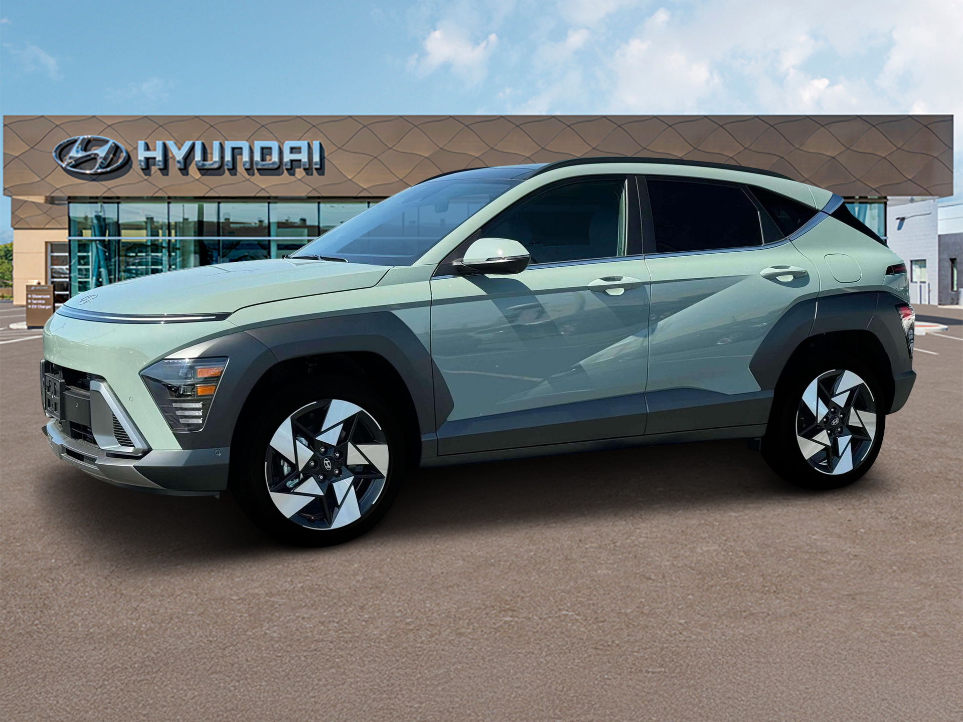 New 2026 Green Hyundai Limited AWD image 2