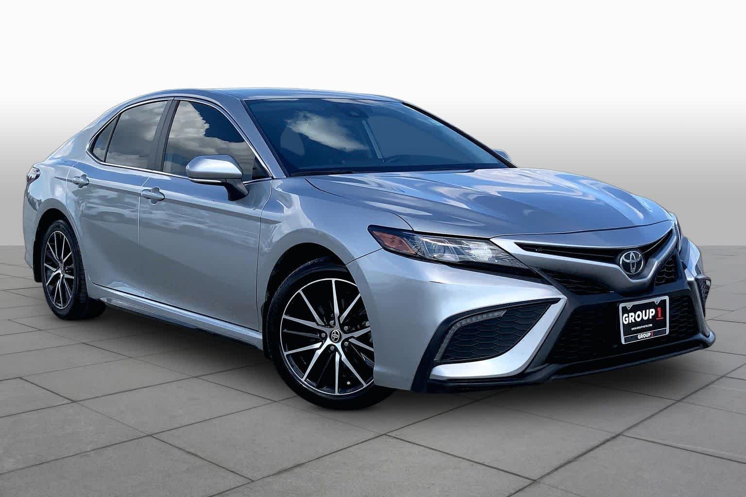Used 2024 Celestial Silver Metallic Toyota SE image 3