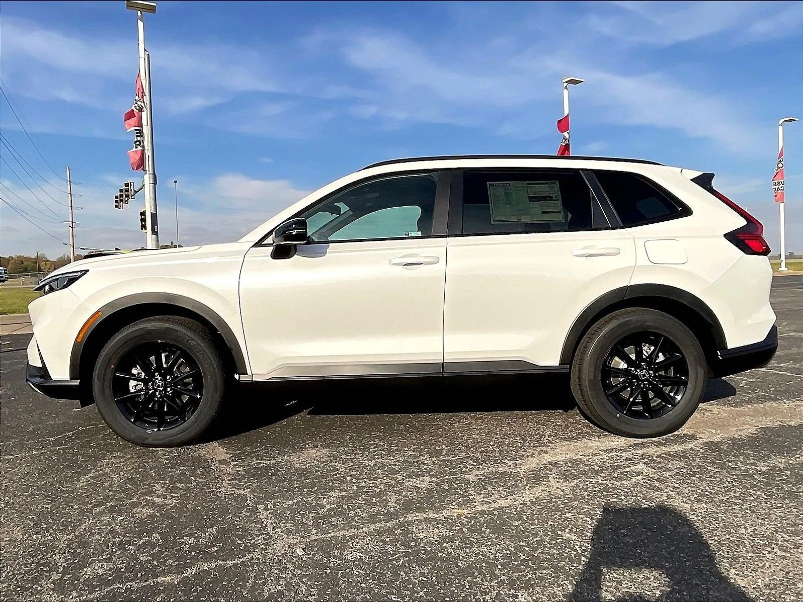 New 2027 Platinum White Pearl Honda Sport image 6