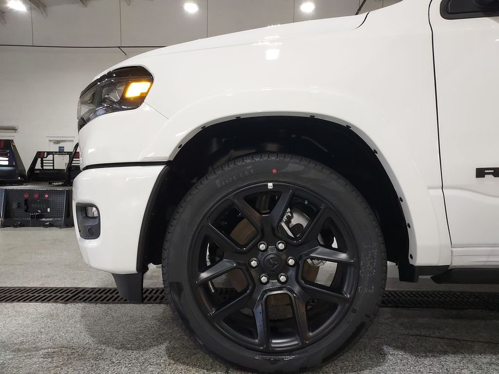 New 2026 Bright White Clear-Coat Exterior Paint RAM Laramie image 16