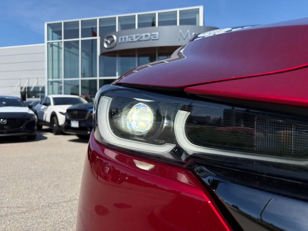 Used 2024 Soul Red Crystal Metallic Mazda Sport Design AWD T at Sport Design Turbo! Financin image 2