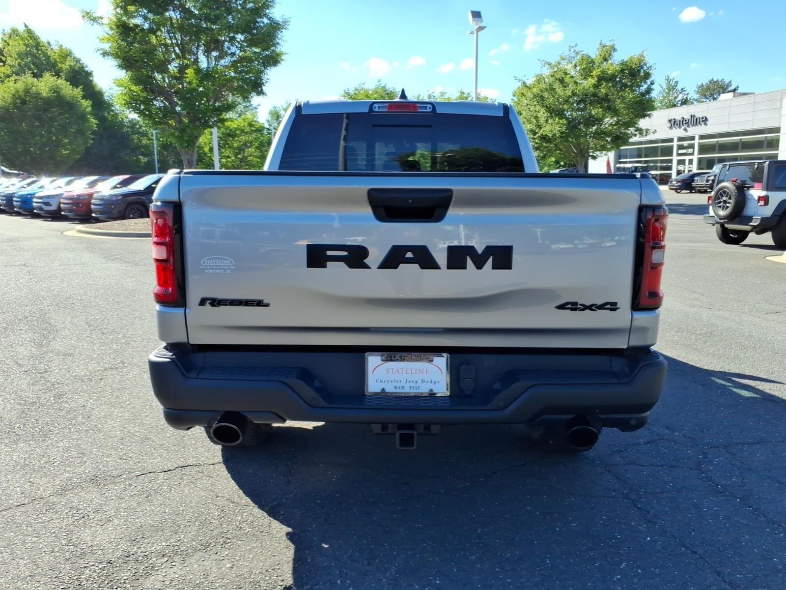 Used 2025 Billet Silver Metallic Clearcoat Ram Rebel image 16