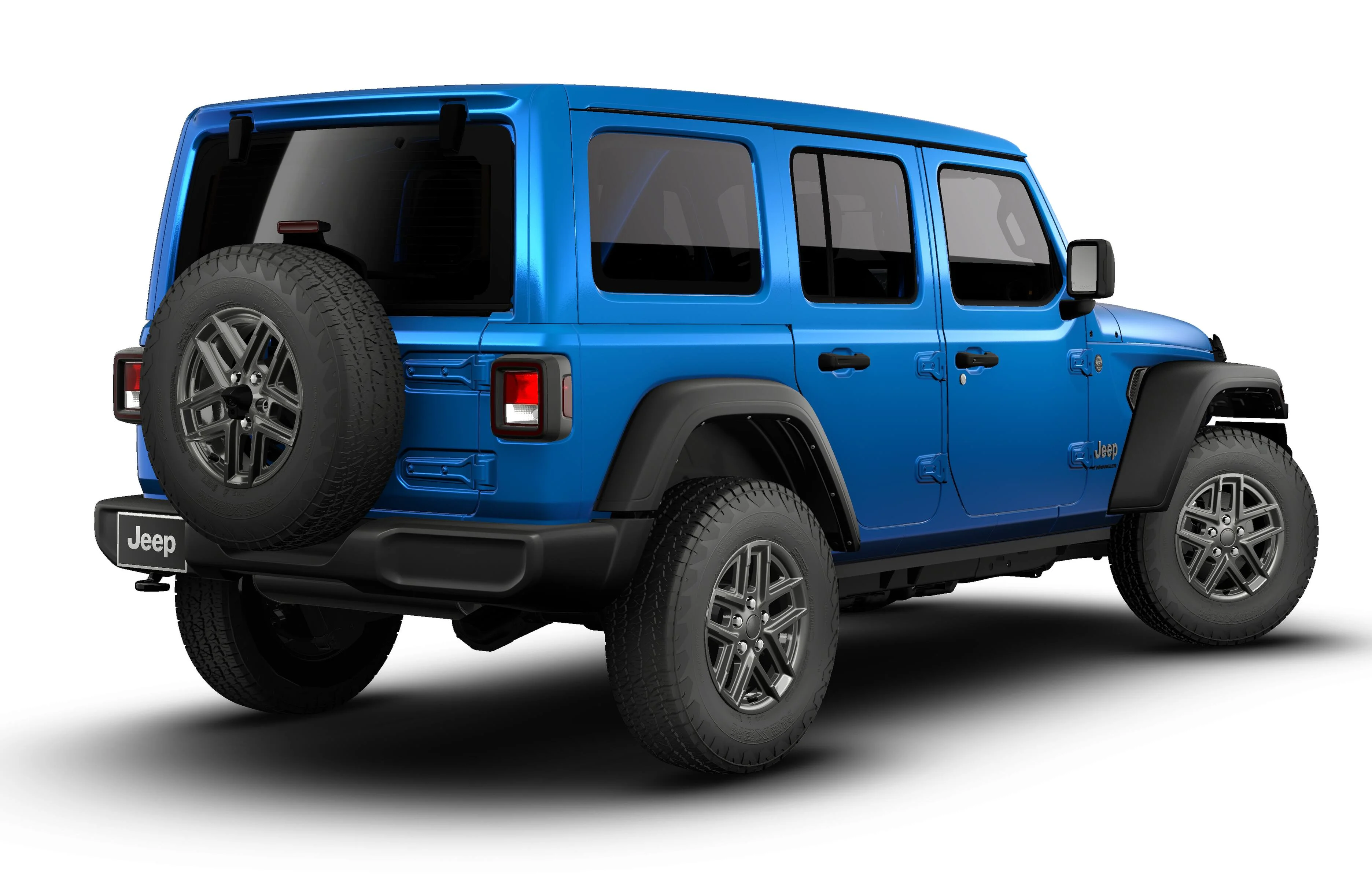 New 2026 Hydro Blue Pearl-Coat Exterior Paint Jeep Sport S image 14