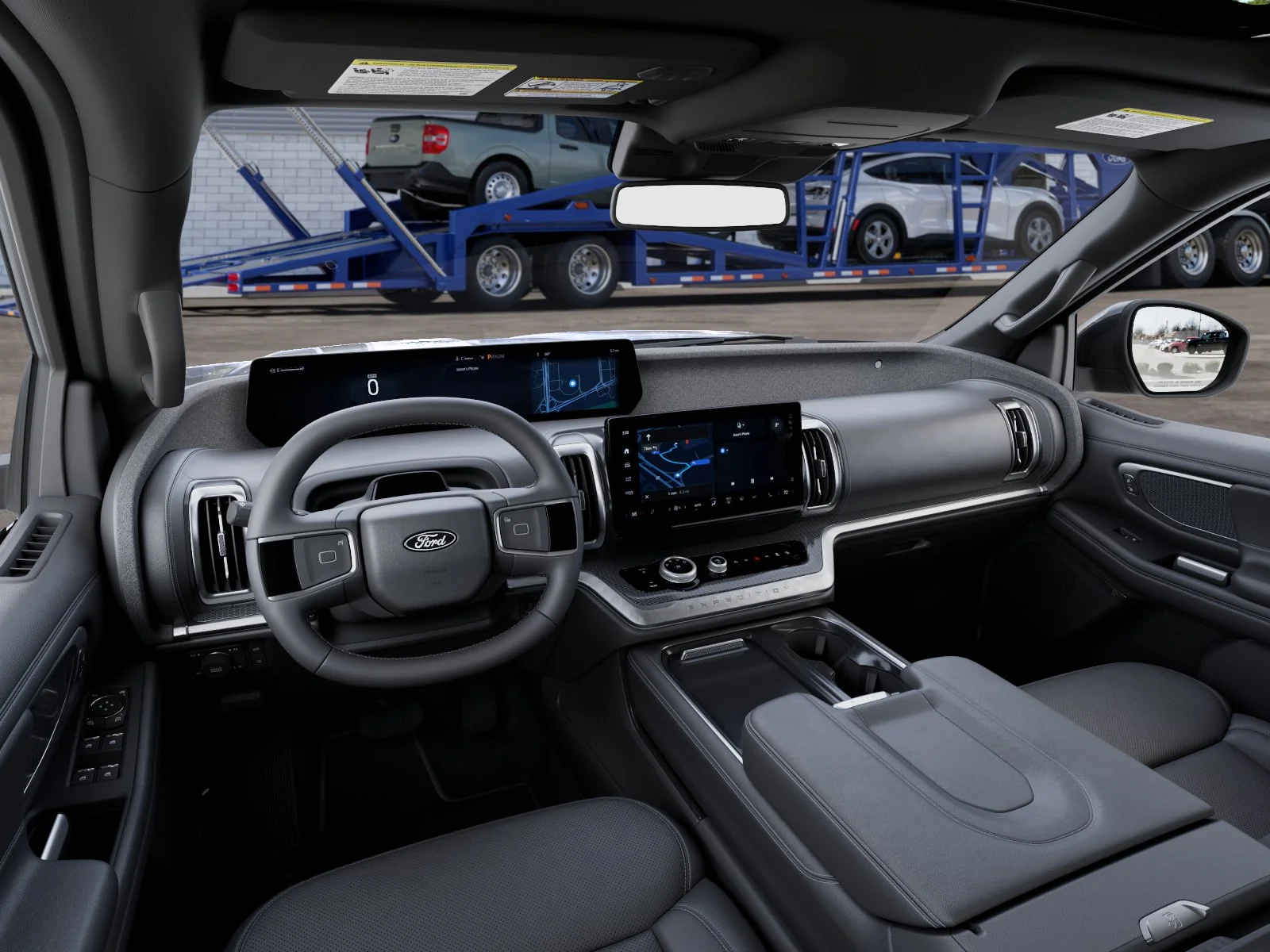 New 2027 Agate Black Metallic Ford MAX Platinum image 9