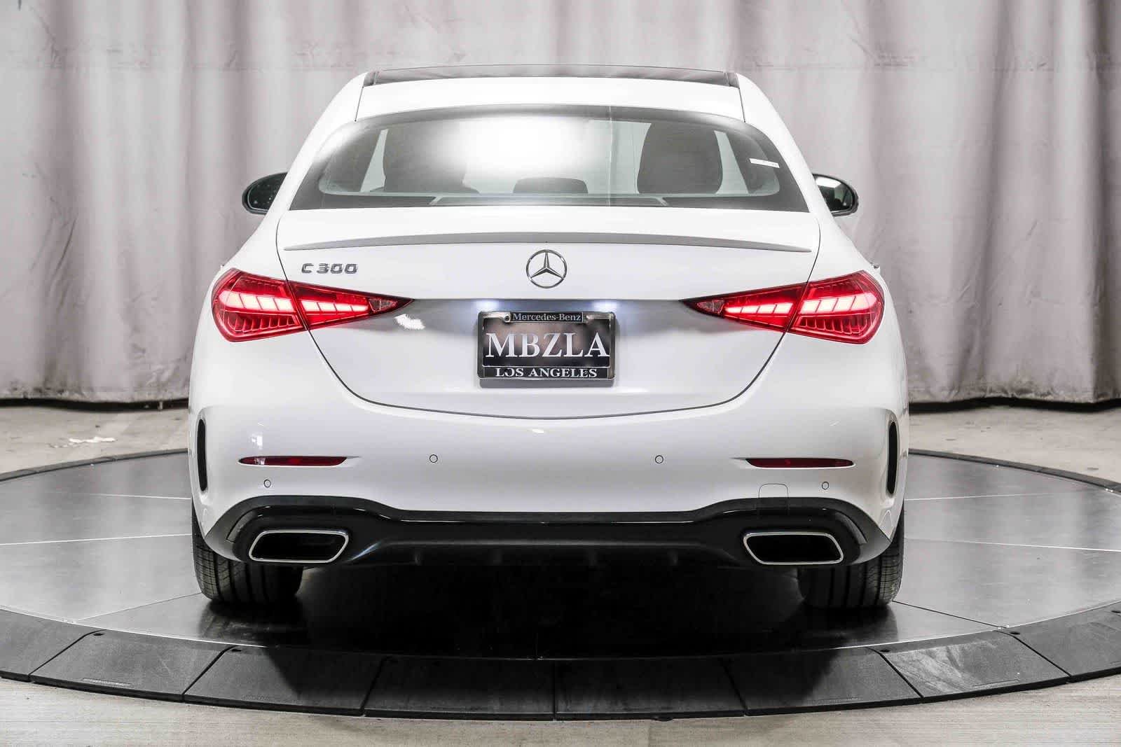 Certified Used 2022 Polar White Mercedes-Benz C 300 image 3