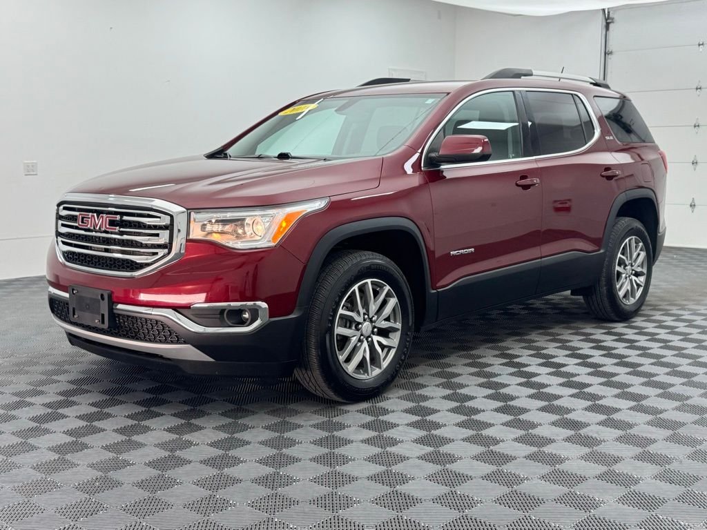 Used 2018 Crimson Red Tintcoat GMC SLE-2 image 2