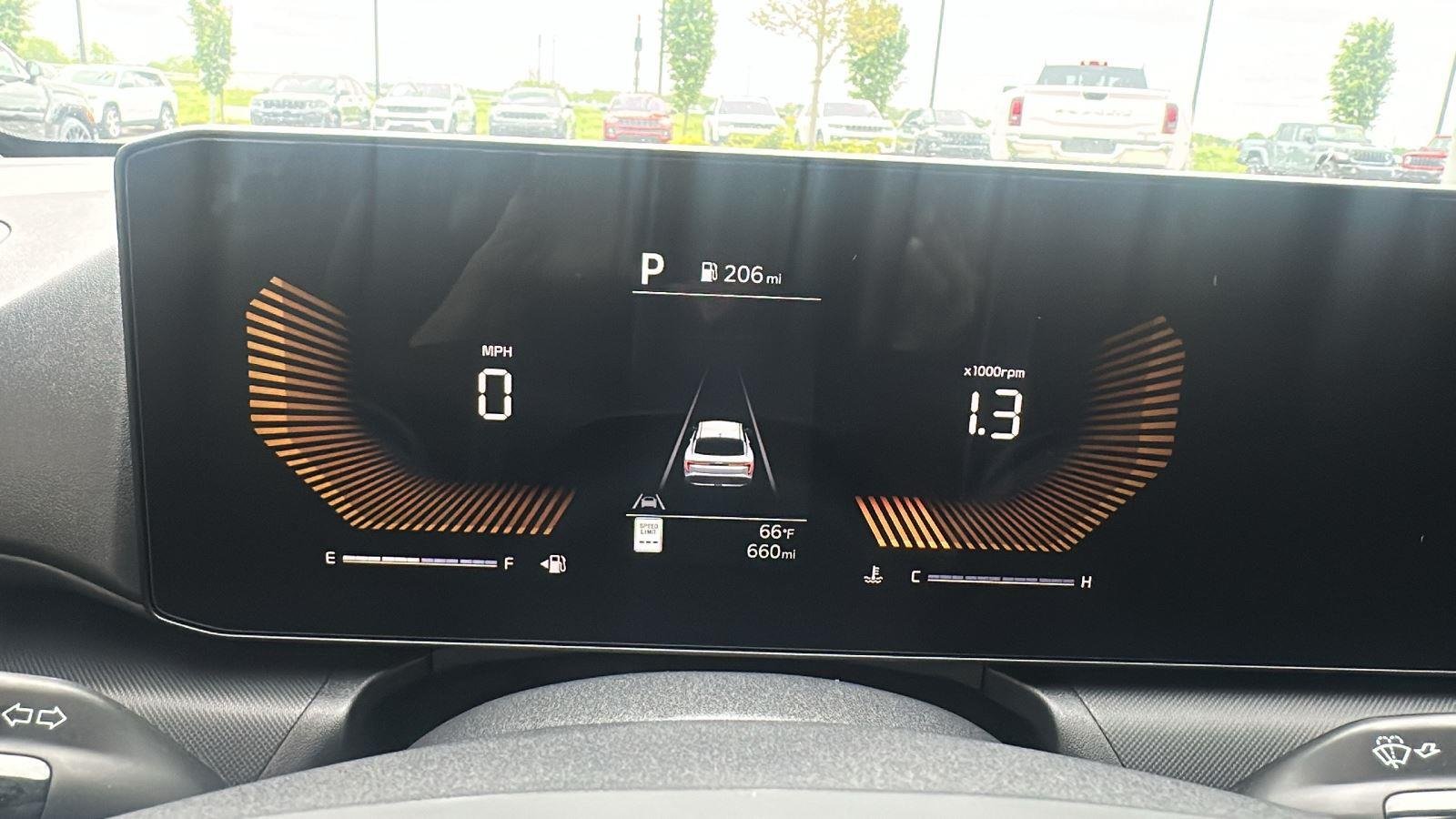 Used 2025 Aurora Black Pearl Kia LXS image 17