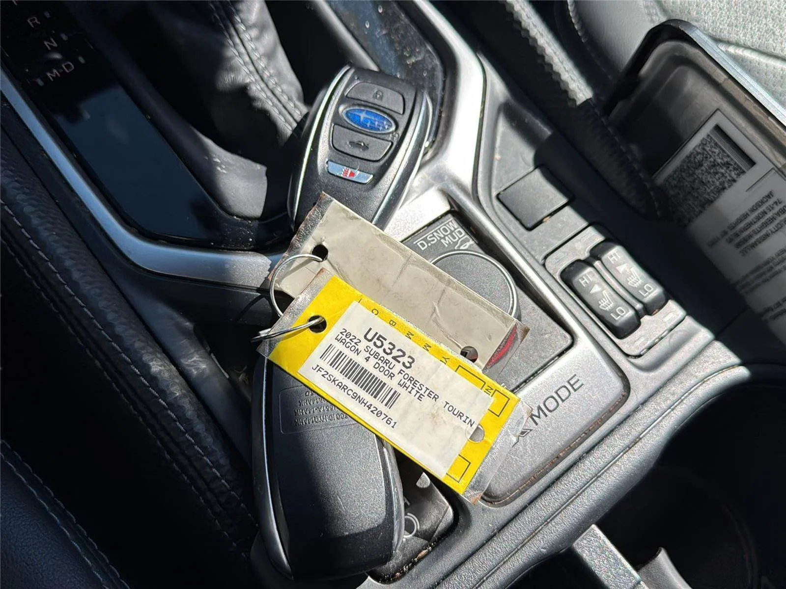 Used 2022 Crystal White Pearl Subaru Touring image 24