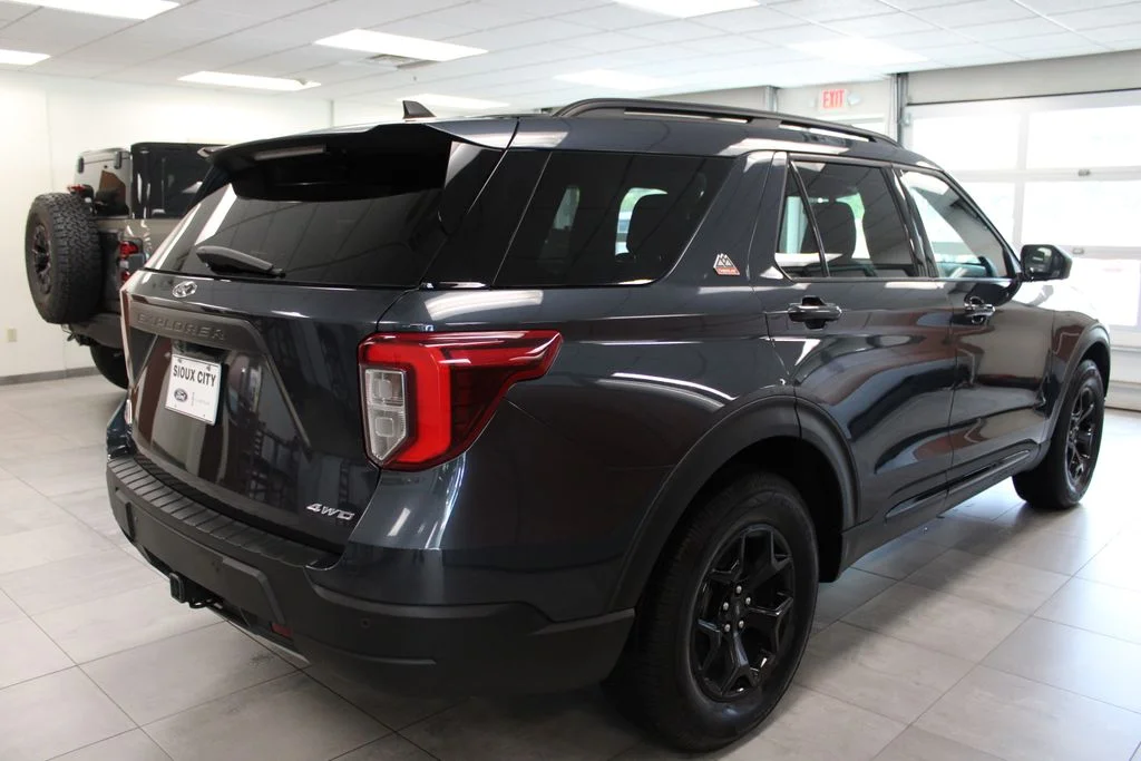 Certified Used 2022 Stone Blue Metallic Ford Timberline image 5
