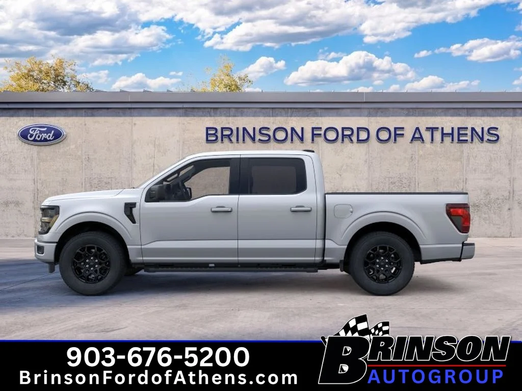 New 2026 Iconic Silver Metallic Ford XLT image 3
