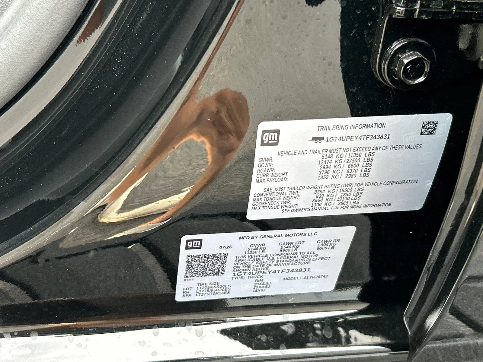 New 2026 Onyx Black GMC AT4 image 13