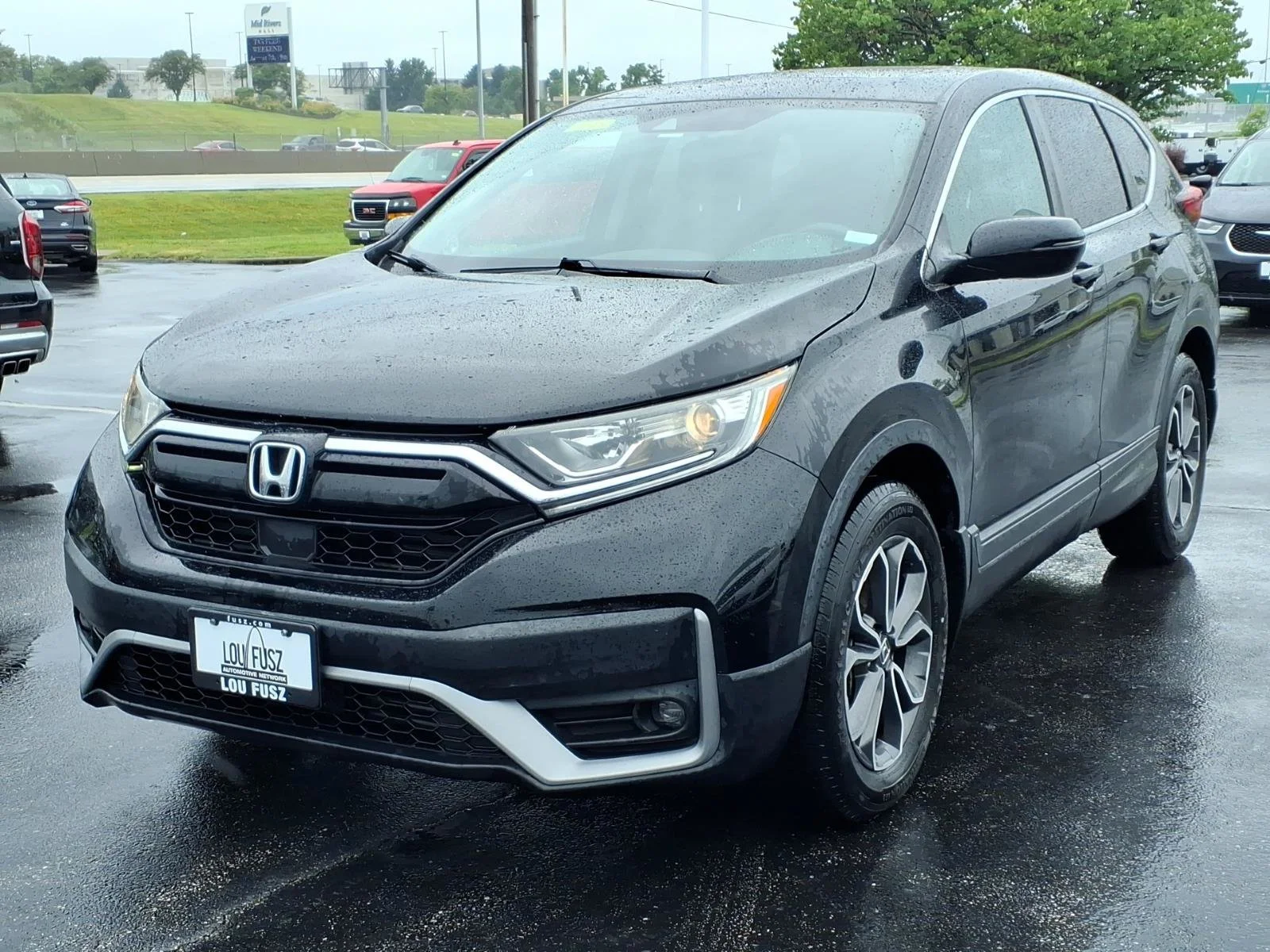 Used 2020 Crystal Black Pearl Honda EX-L image 2