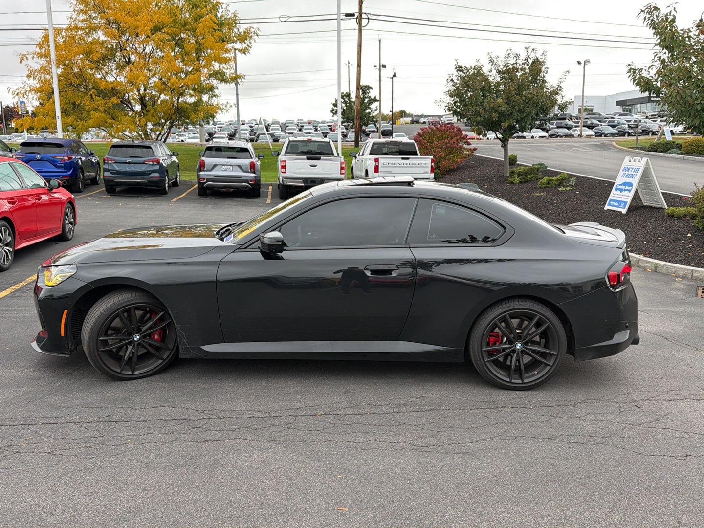 Used 2024 Black Sapphire Metallic BMW M240i xDrive image 4